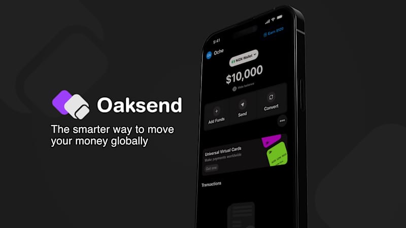 Cover image for 🚀 🚀 
Oaksend