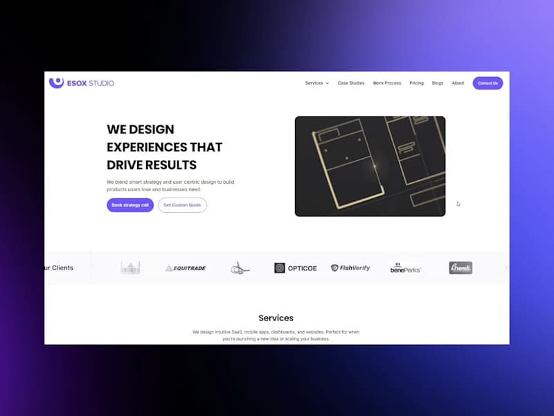 Cover image for Esox Studio Website Development