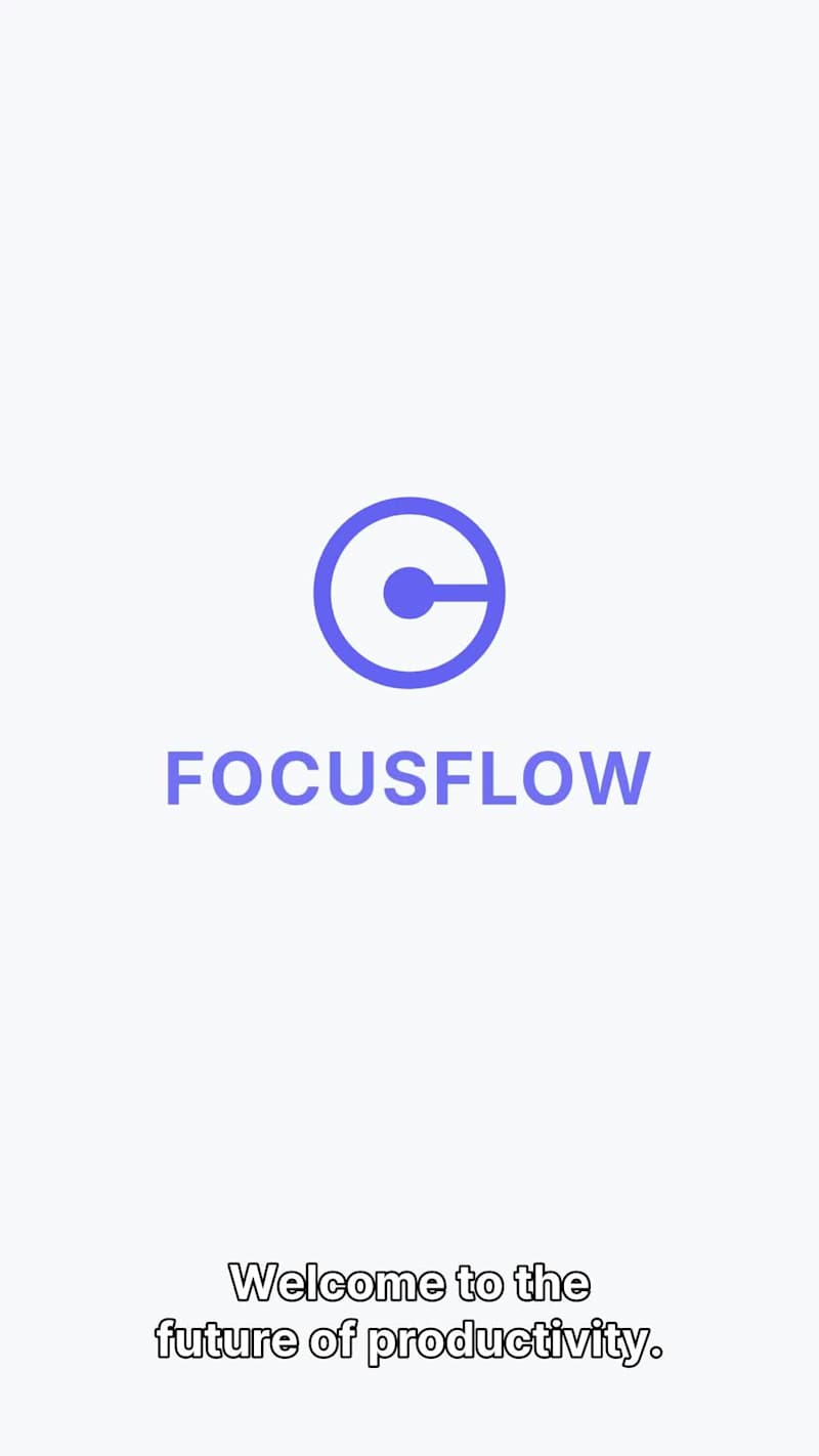 Cover image for FocusFlow - AI Generated
This entire