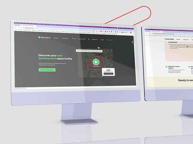 Cover image for Develop Searchland Platform in Webflow