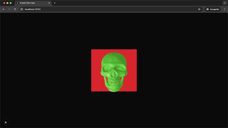 Cover image for 3D Halloween Landing Page using