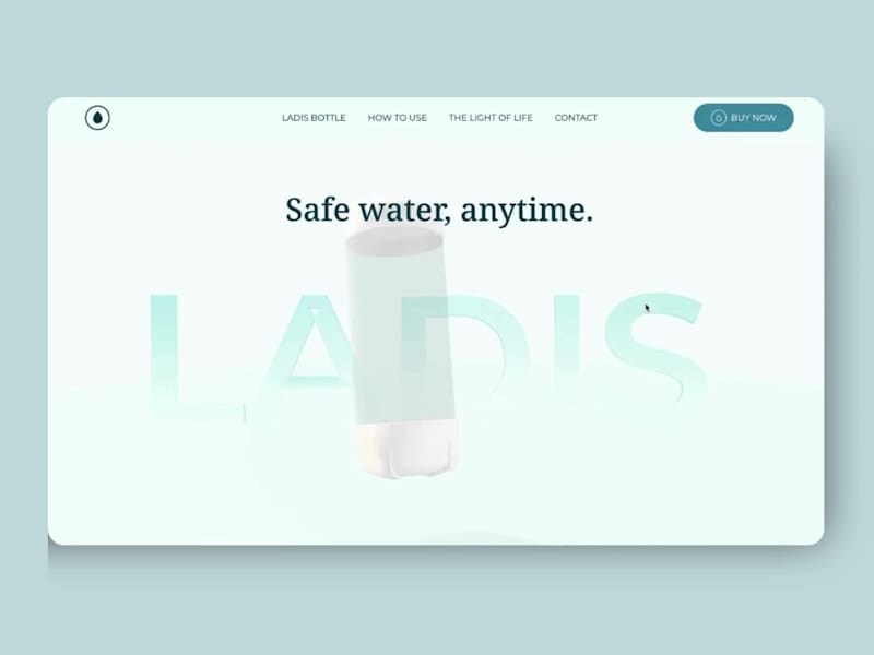 Cover image for Ladis Product Landing Page - UI/UX Design & Webflow Development