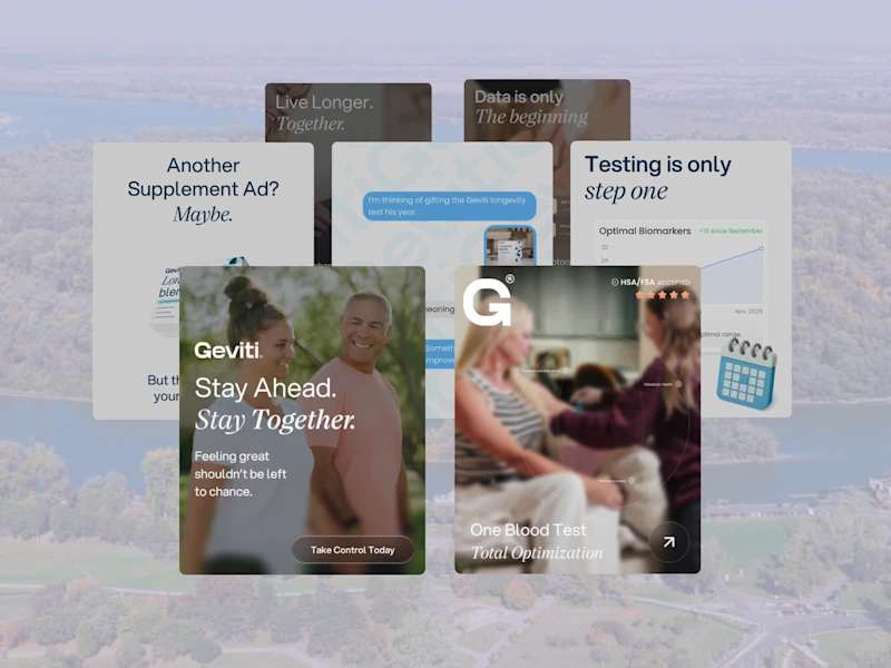 Cover image for Meta Ad Design - Static Ad Creatives for Geviti