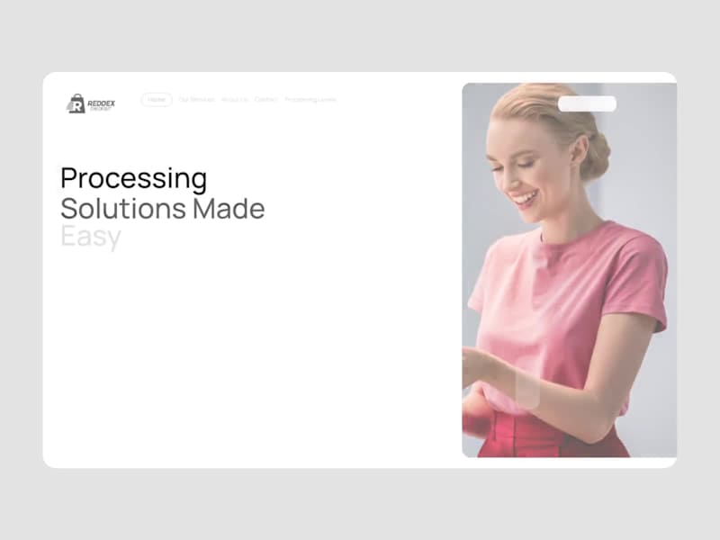 Cover image for Reddex - Fintech Website Design