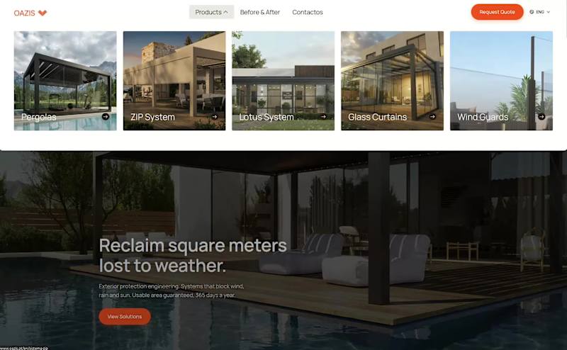 Cover image for Amazing Mega-menu For Oaizs Outdoor