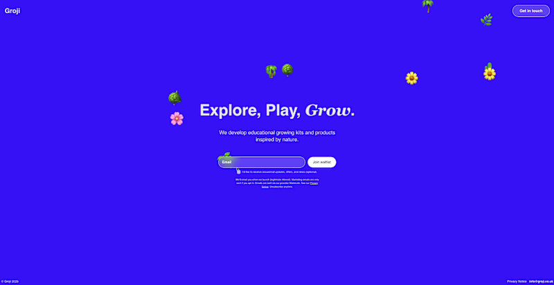 Cover image for Groji Waitlist Page