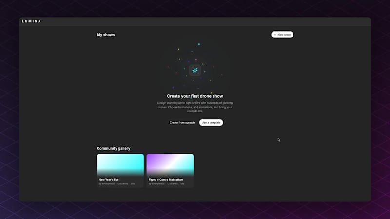 Cover image for Introducing Lumina, the drone show
