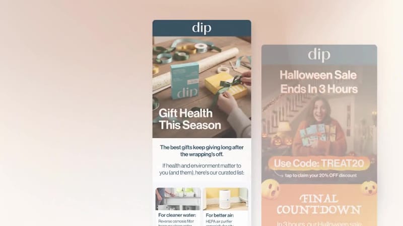 Cover image for Email Design Ecosystem for Dip