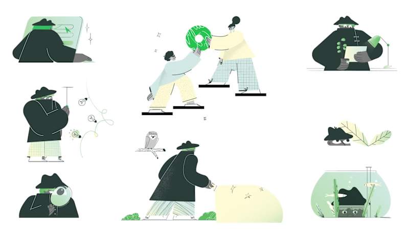 Cover image for We designed and animated a set of custom Lottie assets for G...