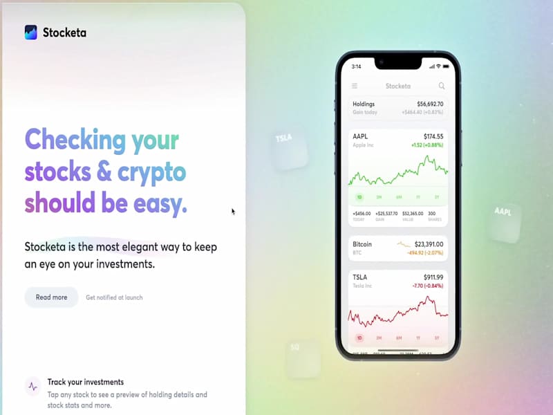 Cover image for Development of Stocketa Mobile Platform