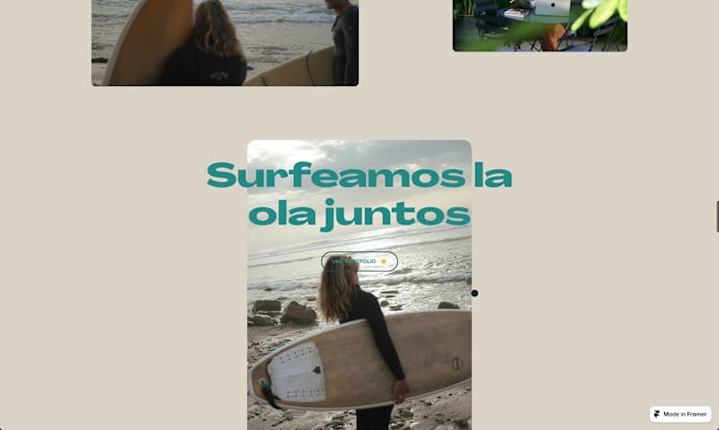 Cover image for Agencia La Ola — Website redesign & development in Framer