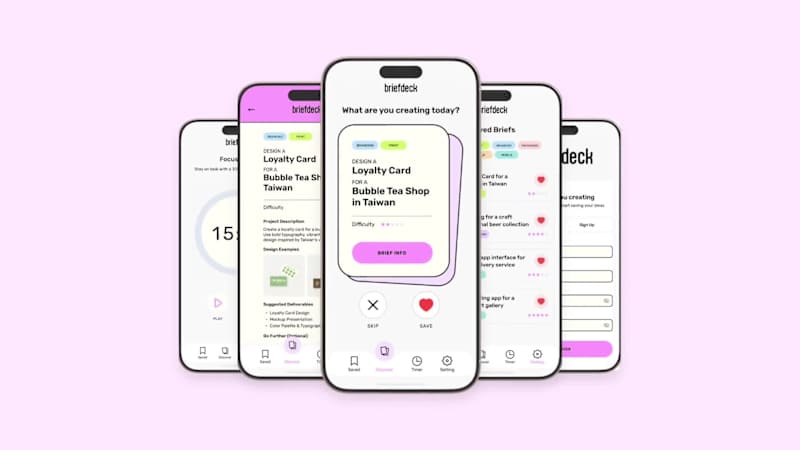 Cover image for Briefdeck Mobile App Design
