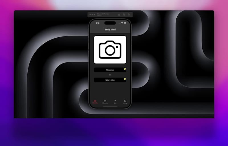 Cover image for SnapAnimal AI - AI-Powered Wildlife Identification Mobile App