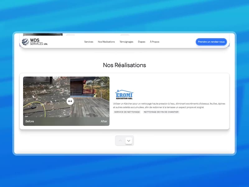 Cover image for Design and Develop Landing Page for WDS Service with Framer