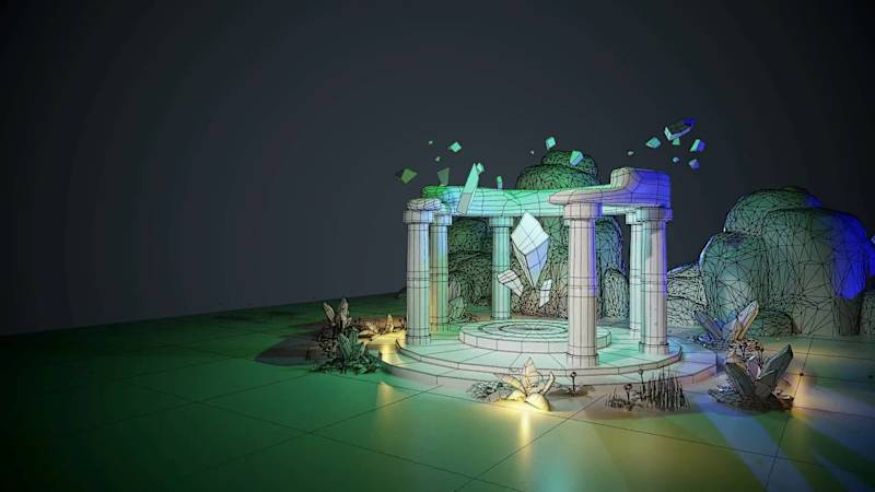 Cover image for ✨ A little magical corner I’ve been working on! I modeled th...