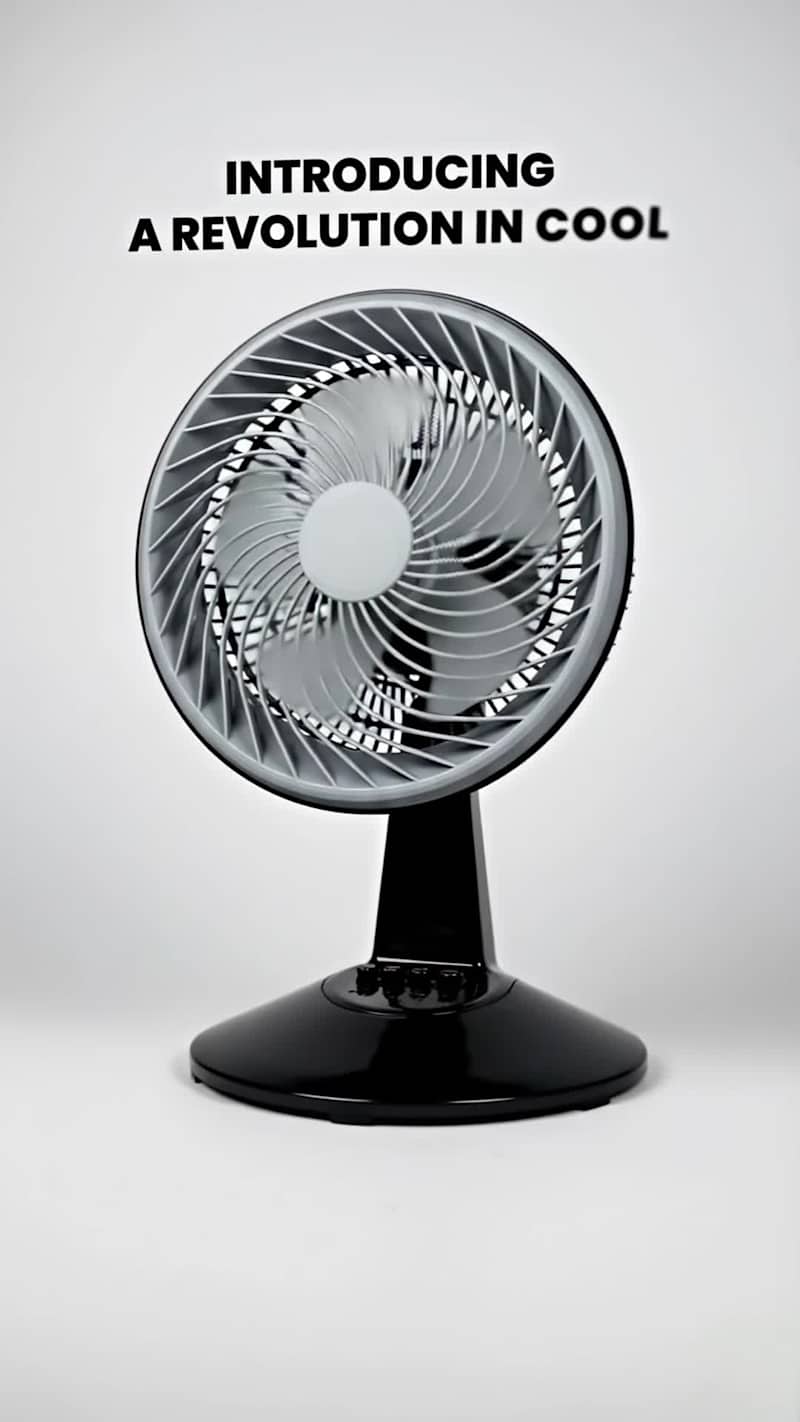 Cover image for ✨ The Grand Reveal - FLYO Table Fan Precision. Elegance. Mot...