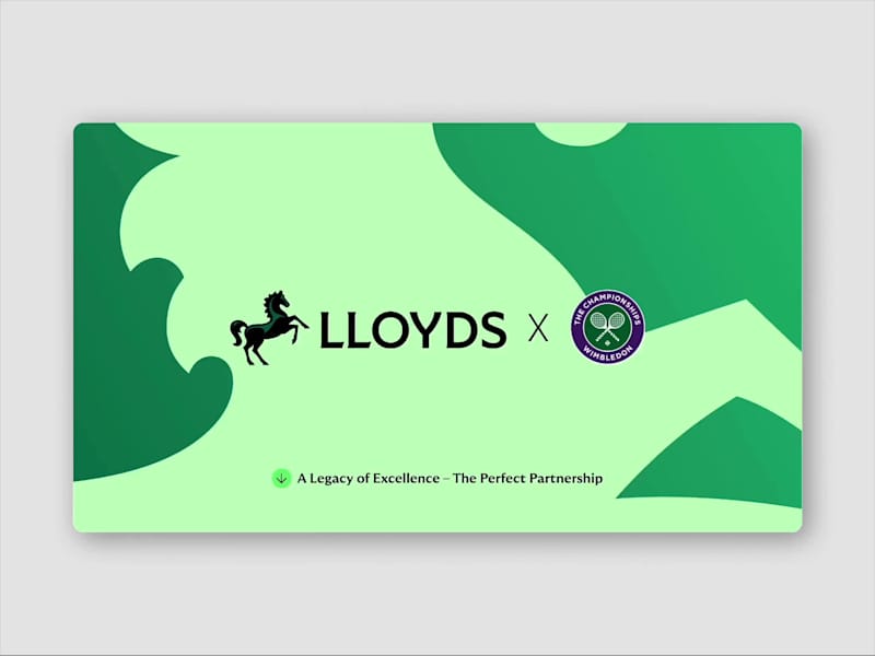 Cover image for Lloyds Bank x Wimbledon Partnership Pitch Deck