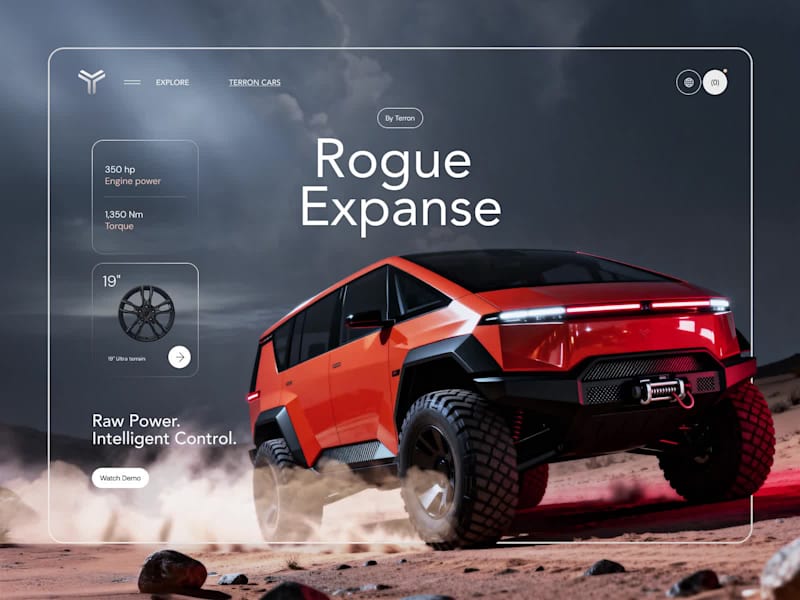 Cover image for HYPERSPEED OFF-ROADER, ready to conquer the shattered landsc...