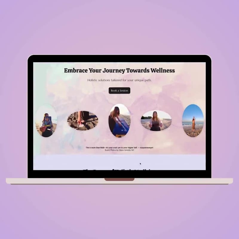 Cover image for Astral Balance – Serene, Booking-Ready Wellness Site