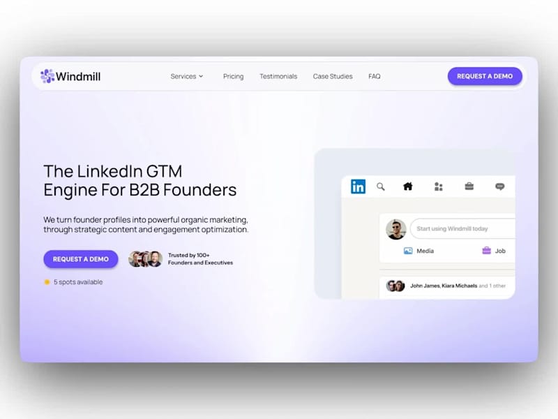 Cover image for Windmill Website | Design + Framer Development