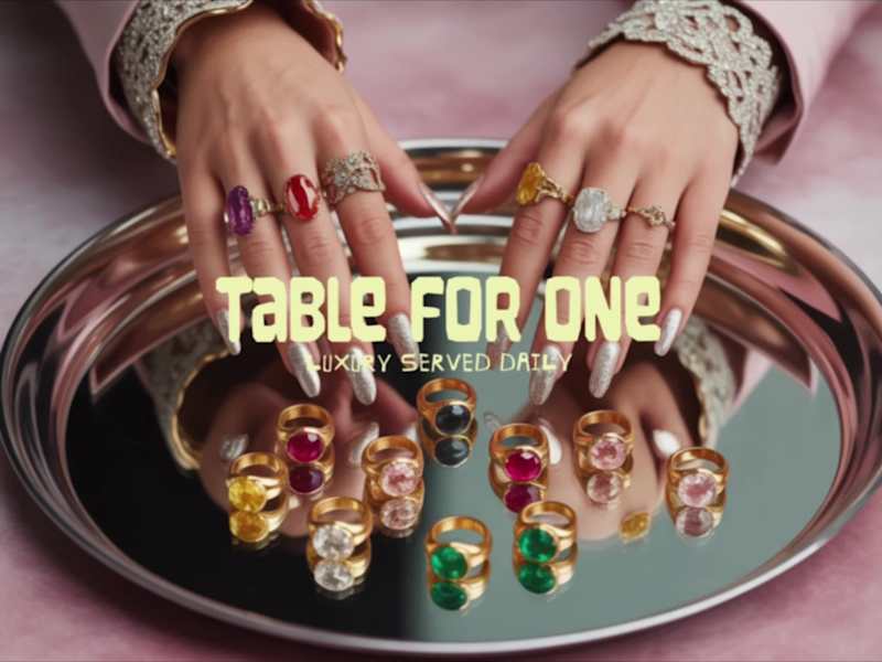 Cover image for Table for One is a jewelry brand specializing in rings that ...
