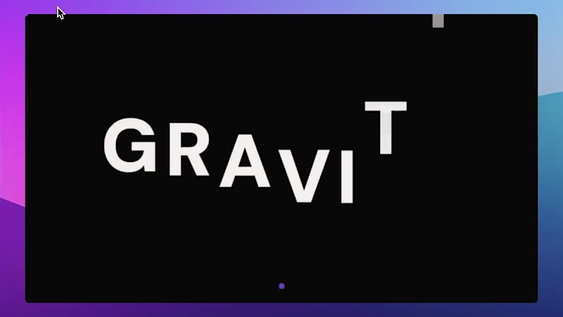 Cover image for Gravity Studio Portfolio site