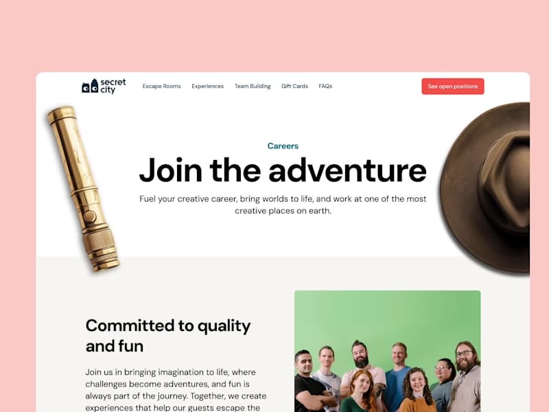 Cover image for Website subpages can be fun too 💛💚🩵🩷 Award-winning escap...