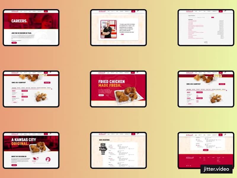 Cover image for Go Chicken Go – Responsive Restaurant Site