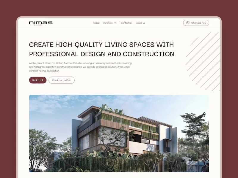 Cover image for Nimas Associate Website Redesign & Wordpress Development