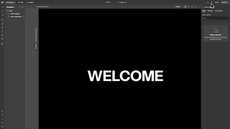 Cover image for One simple heading animation on