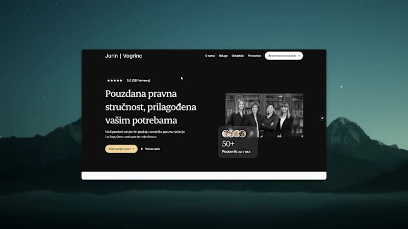 Cover image for Recent work for law office