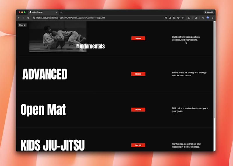 Cover image for New Year’s resolution: exercise more? (- me) program section...