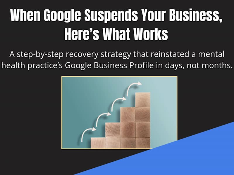 Cover image for When Google Suspends Your Business,