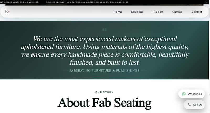 Cover image for Digital Transformation for FabSeating's Legacy Brand