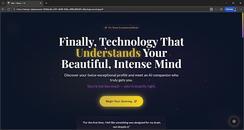 Cover image for Neurodivergent people often move through tools built for lin...