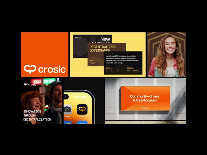 Cover image for Crosic DAO - Brand Design