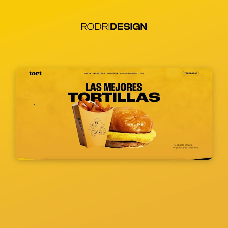 Cover image for Webflow site for Tort (https://www.prefierotort.com/) — a bo...