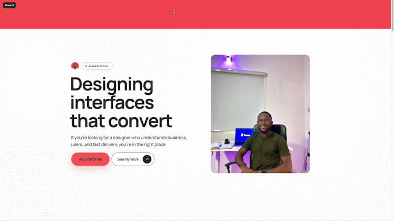 Cover image for My Portfolio – Built in Framer