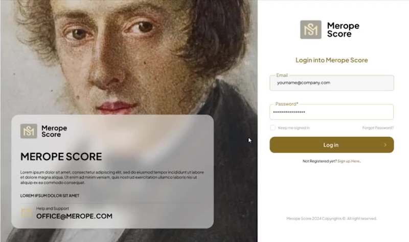 Cover image for Merope - Application for competition Organizers and Jury