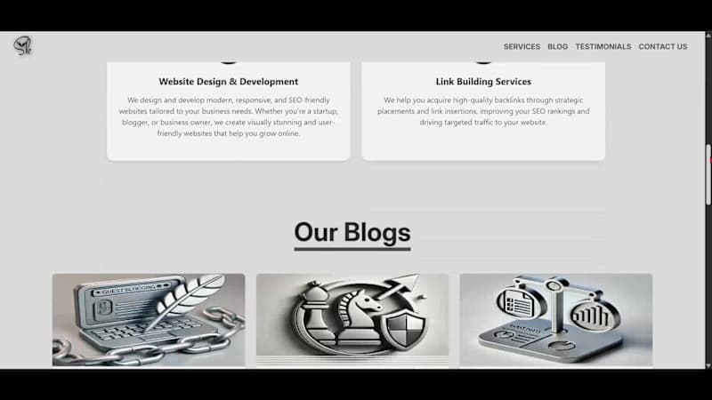 Cover image for SK Blogger Outreach – Blogging & Outreach Website