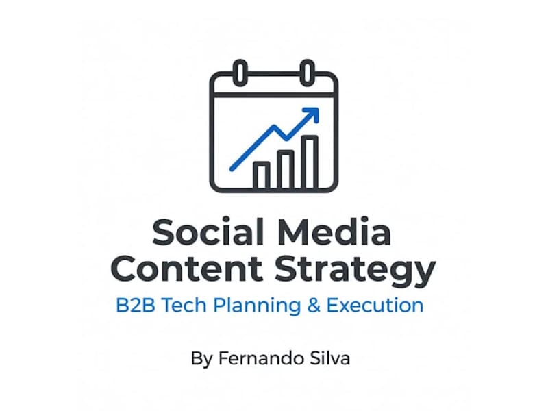 Cover image for B2B Social Media Content Strategy & Calendar