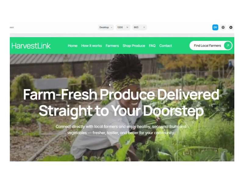 Cover image for HarvestLink – Connecting Farmers to Buyers, Directly