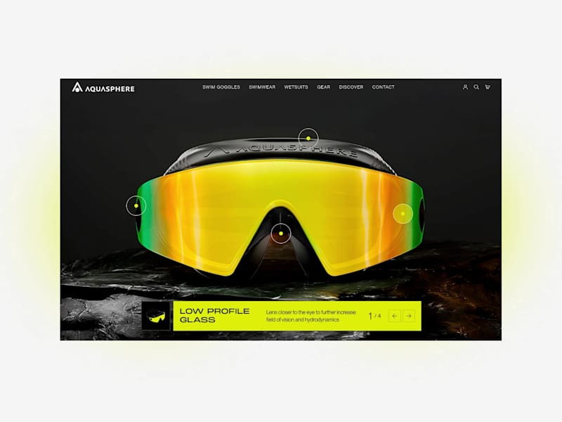 Cover image for Interactive Features Screen for Aquasphere