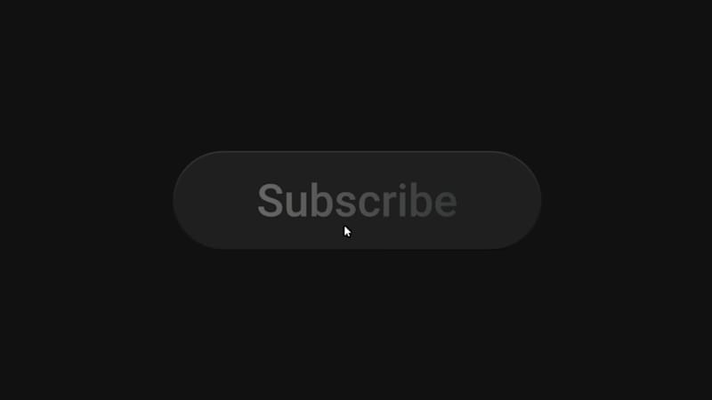 Cover image for Glowing Interactive Subscribe Button Animation created in Rive