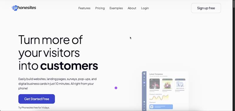 Cover image for PhoneSites is a high-performance Webflow website for a lead ...