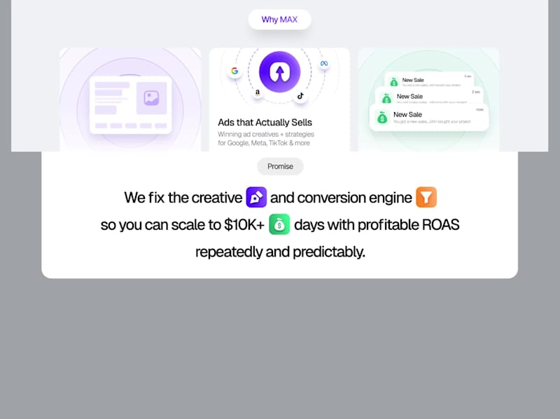 Cover image for Apptics MAX Ecommerce Landing Page Transformation