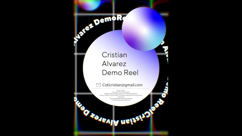 Cover image for Demo reel Motion design