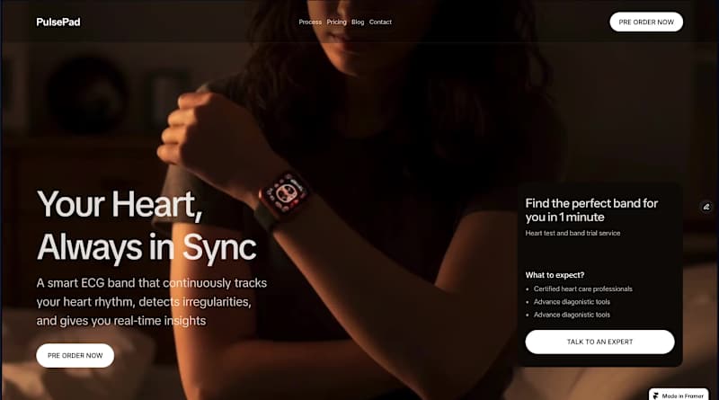 Cover image for Pulsepad Wellness Platform Development