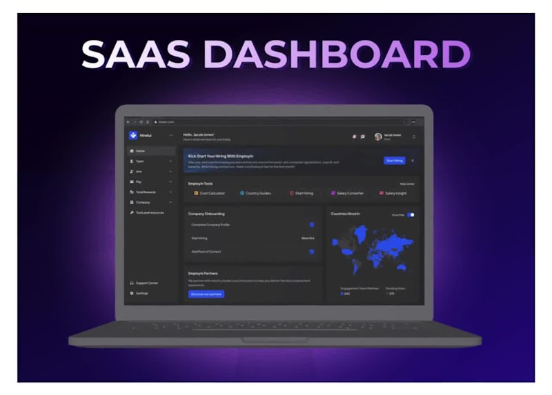 Cover image for Saas Dashboard Design