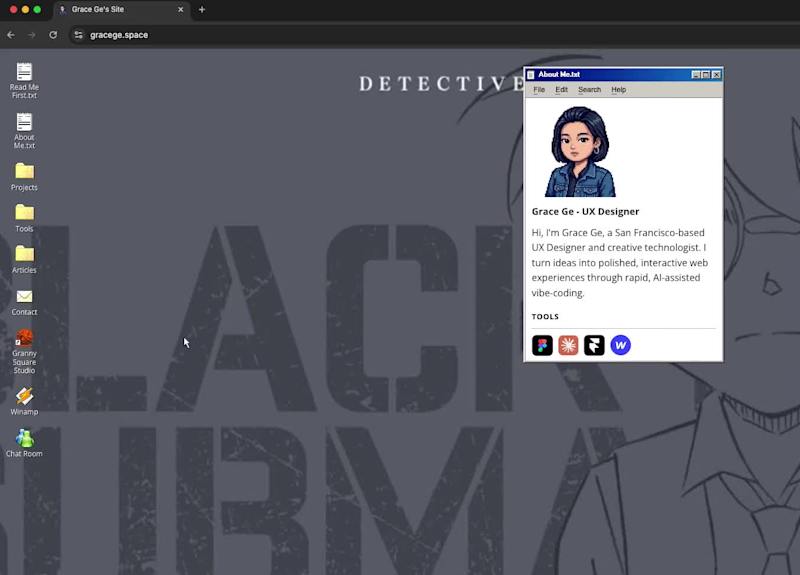 Cover image for Portfolio update: there’s a chatroom